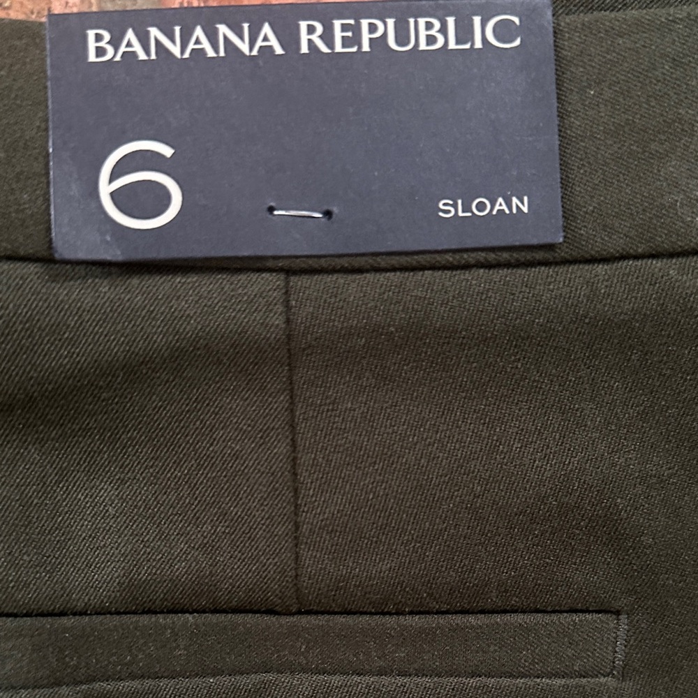 Banana Republic Sloan Skinny Side Stripe Pants 6R - Picture 6 of 6